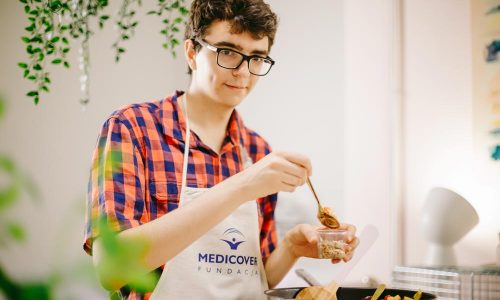 Maciej Wąs na warsztatach kulinarnych PoZdro! Maciej Wąs na warsztatach kulinarnych PoZdro!
