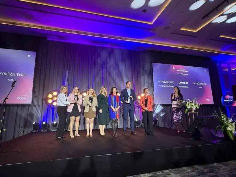 Fundacji Medicover otrzymała wyróżnienie w konkursie CSR Poland Awards.