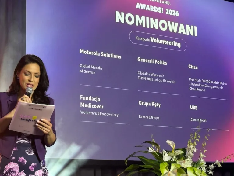 Fundacji Medicover otrzymała wyróżnienie w konkursie CSR Poland Awards.